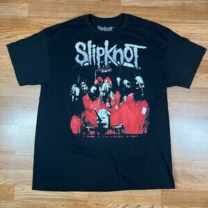 Slipknot Album Cover Graphic Black T Shirt Mens Sz XL New